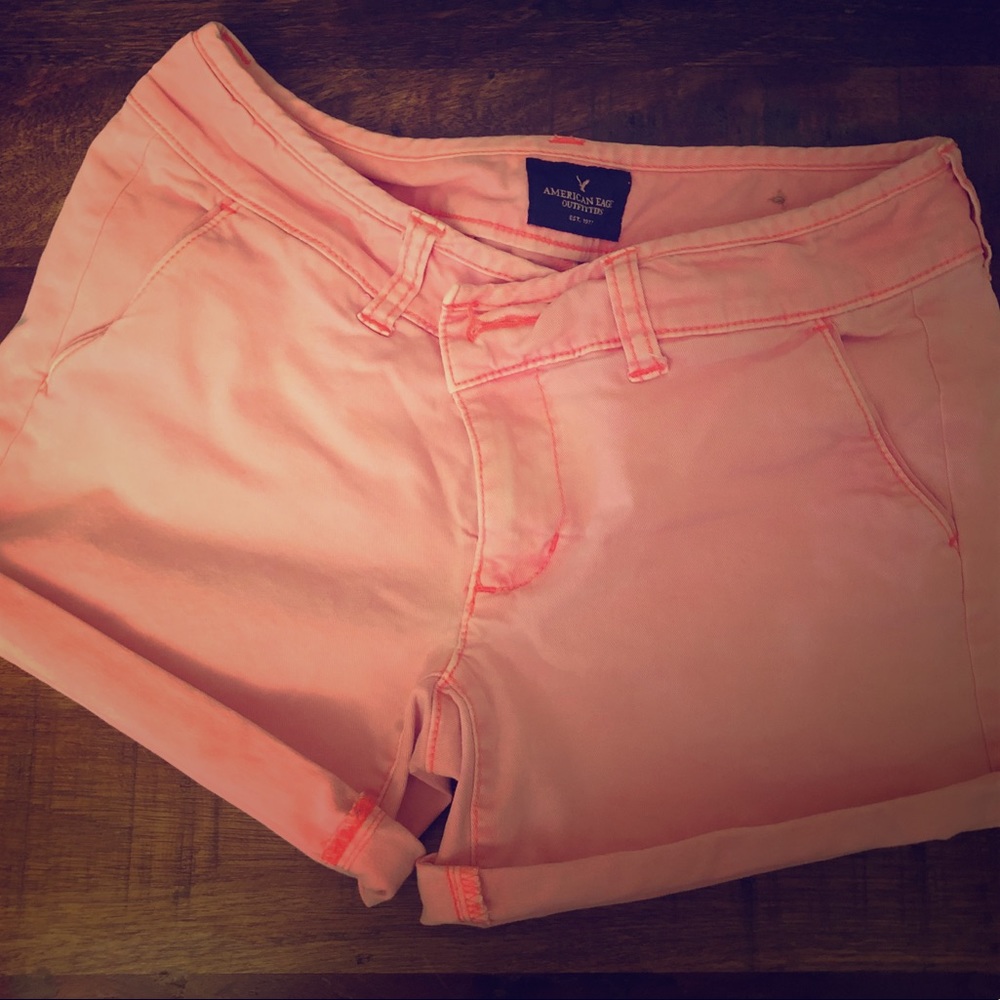 Pink shorts